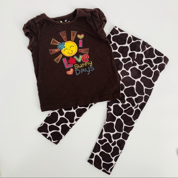 jumping beans Other - Jumping Beans 2 piece 2T outfit